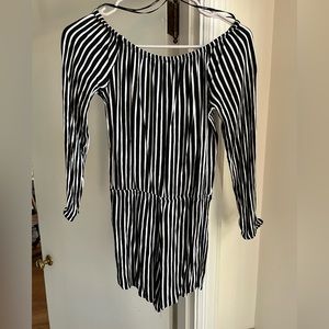 Stripped Romper